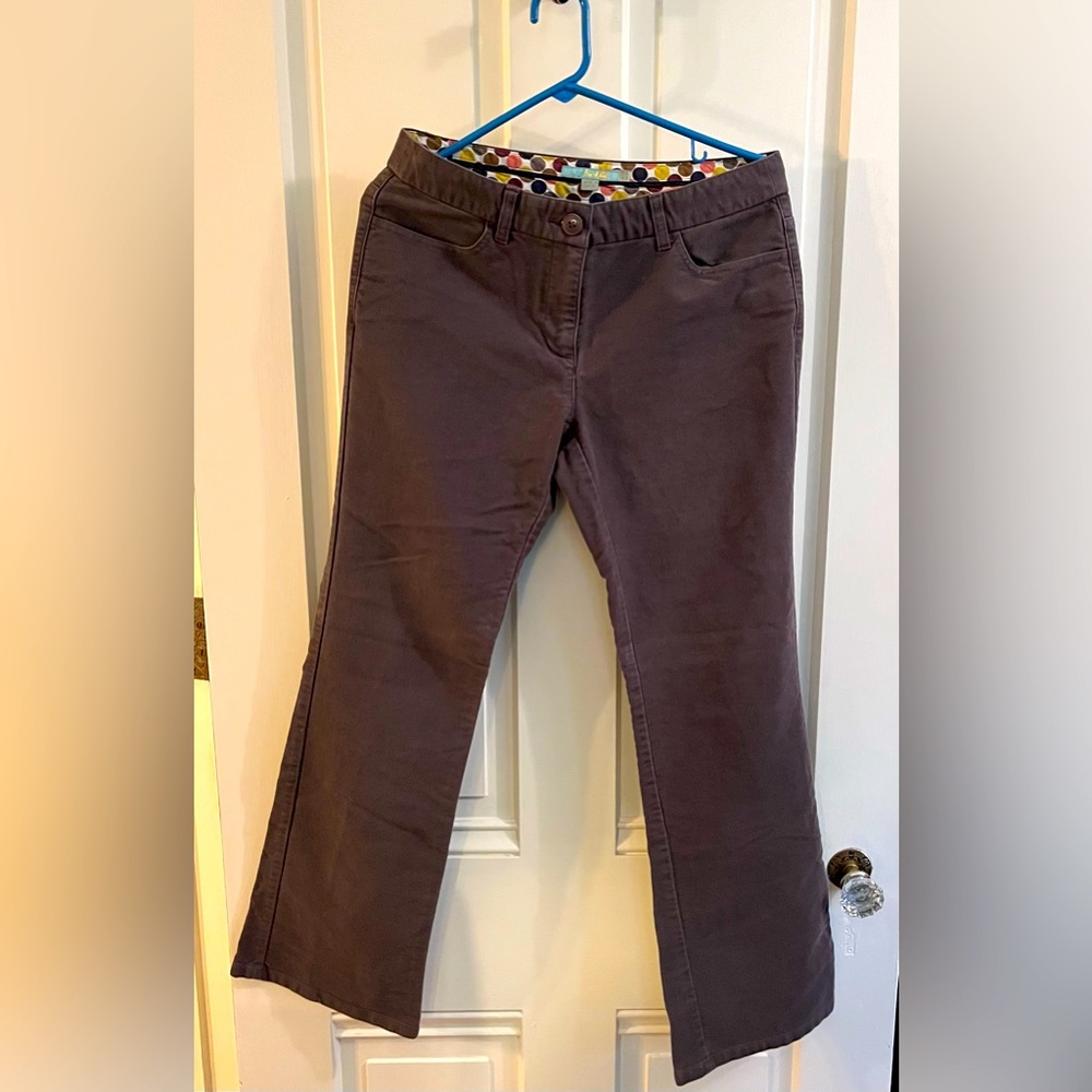 Boden Soft Grey Khaki Pants US 8R